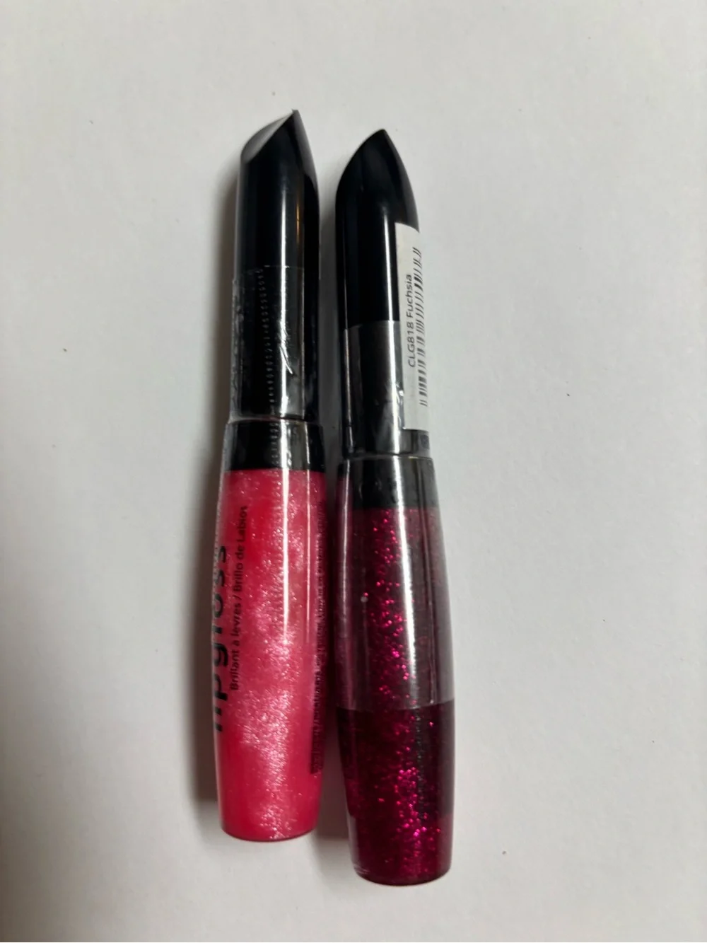 L.A. Colors Pink & Deep Magenta Lipgloss Duo